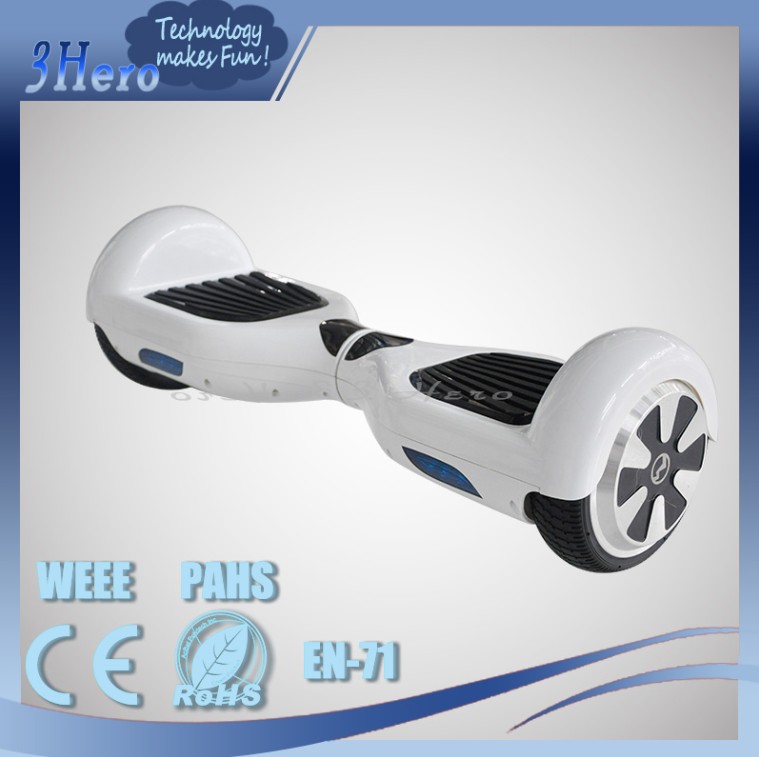 White Segway board smart hoverboard
